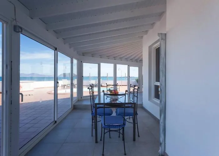 Beacfront Luxury Villa Remos with Private Heated Pool, BBQ&Wifi by Galera Beach Privé